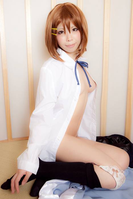 [Cosplay]ID0075 2013.04.12 K-ON XXX Cosplay - Yui Hirasawa plays dildo [110P19.9MB].rar