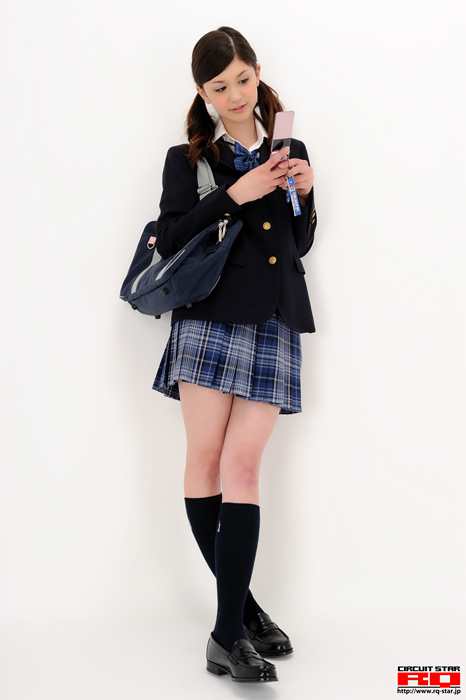 RQ-STAR写真NO.0348 Amy Kubo 久保エイミー Student Style